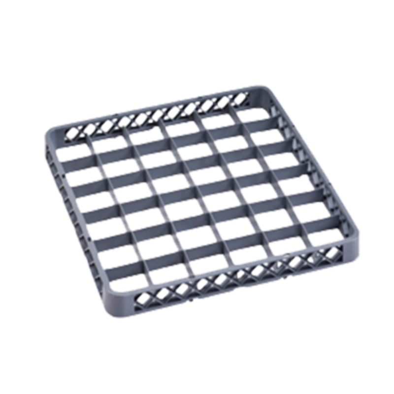 Rallonge de rehausseur pour panier à tasses commercial Omcan 37876 à 6 rangées - 19,75" x 19,75"