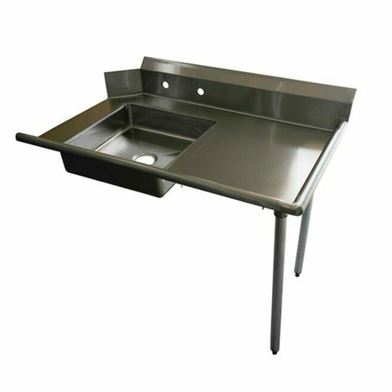 Table de débarrassage EFI SIST36R de 36 pouces de droite à gauche avec évier de pré-rinçage