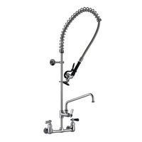 Thorinox WM-200-S12 Wall-Mounted Pre-Rinse Unit with 12-Inch Add-On Faucet