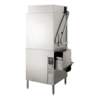 Lave-vaisselle électrique à capot Hobart AM16T-ASR-2 avec élimination des déchets, 52 casiers/h