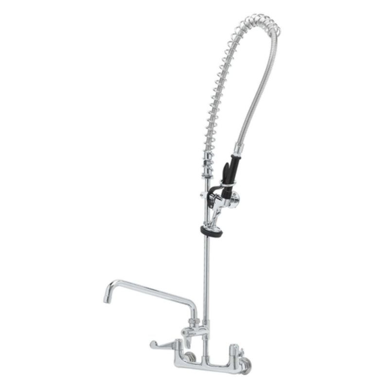 Ensemble de prélavage mural EFI SIF-P8WW12 de 8 po avec robinet d'appoint de 12 po
