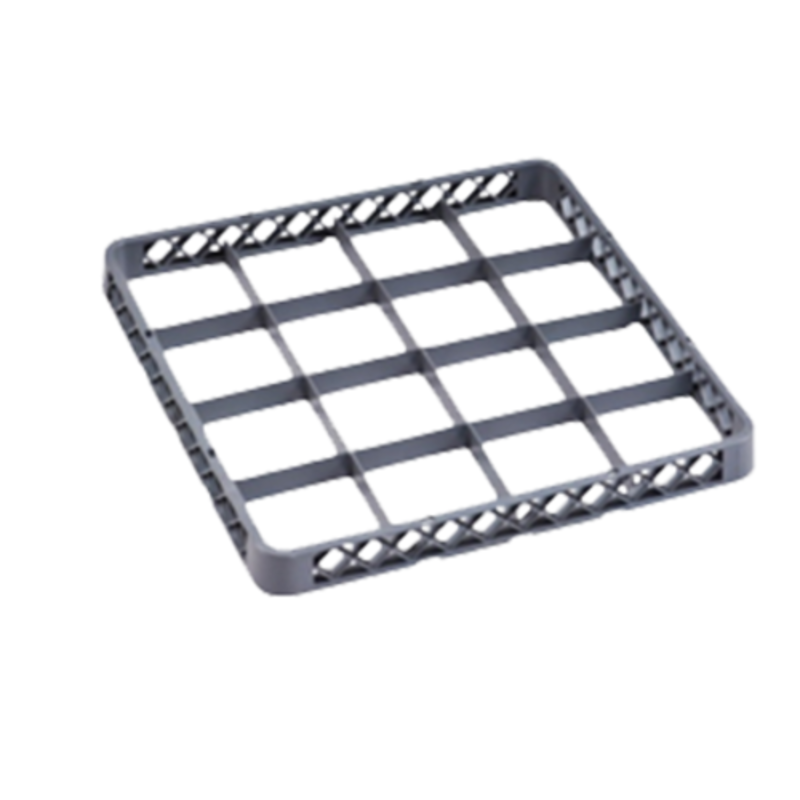 Omcan 33872 Commercial 4-Row Cup Rack Extender - 19.75" x 19.75"