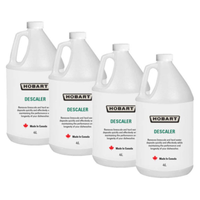 Hobart Commercial Descaler and Delimer Case - 4x 4L Jugs