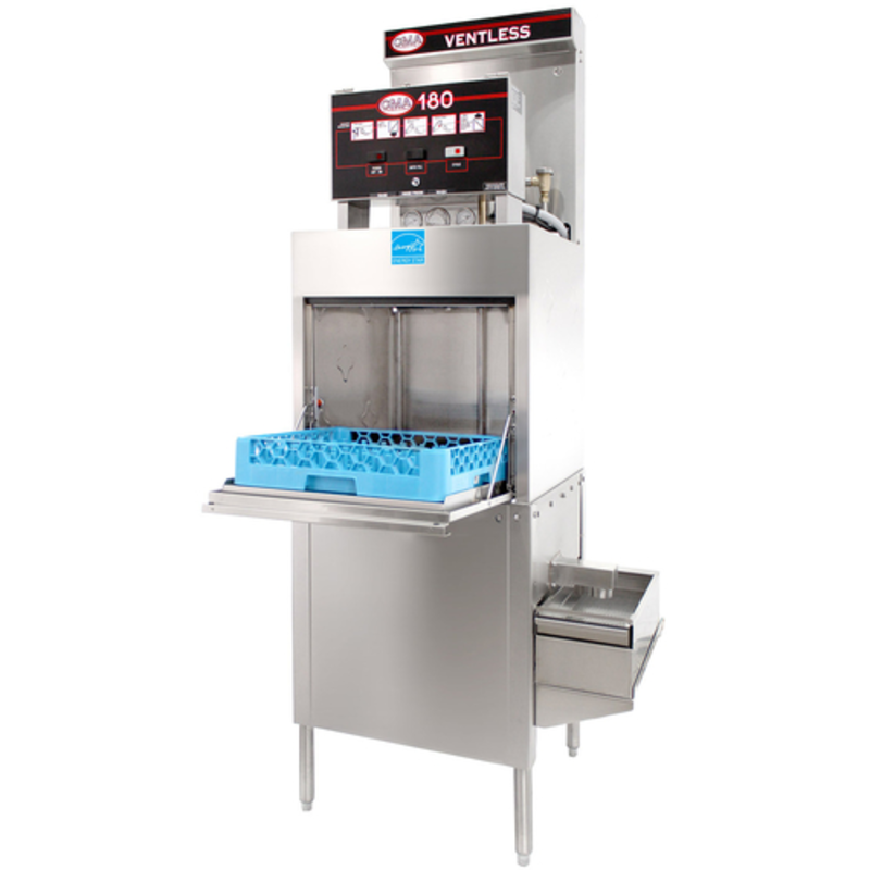 CMA Dishmachines 180-VL-FL Energy Mizer Front-Loading Ventless Dishwasher