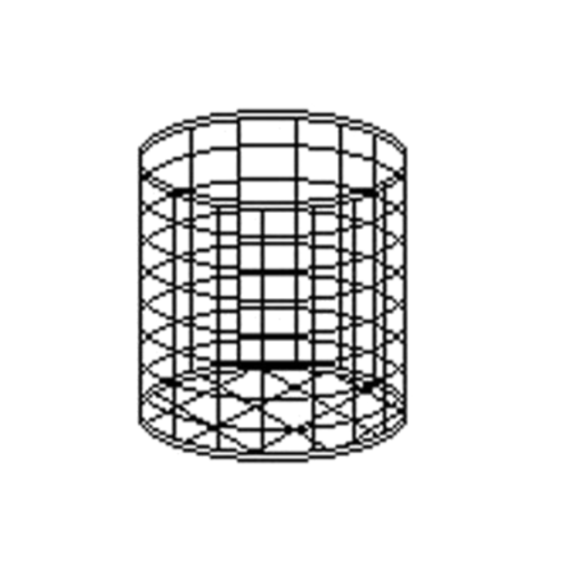 Fagor 19000792 Commercial 16" x 16" Cutlery Wash Rack Container