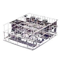 Jet-Tech 30116 Heavy-Duty 16-Compartment Glasswashing Rack for F-16DP and 727 Models
