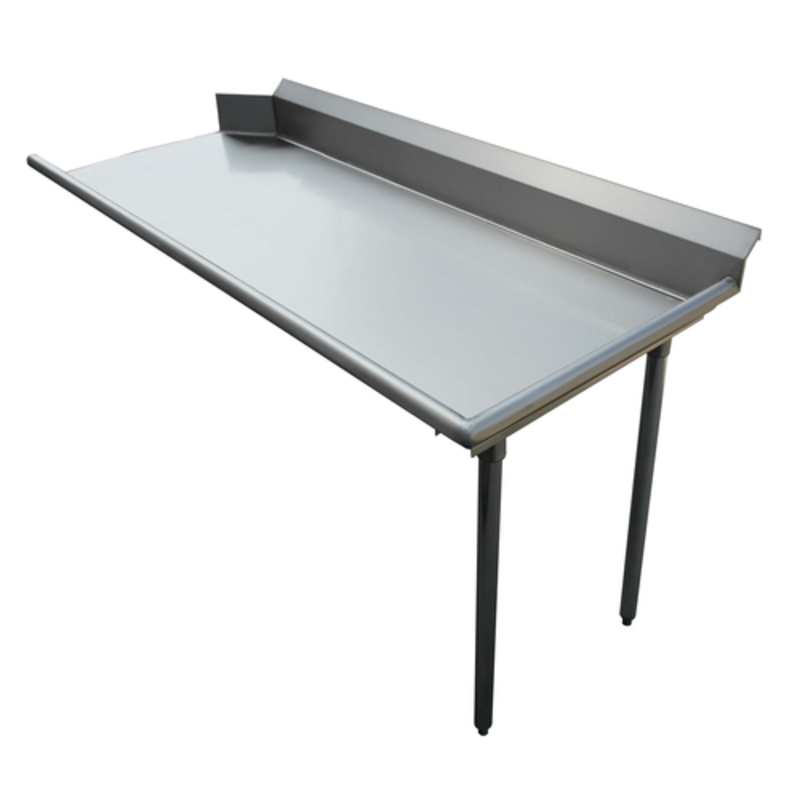 Table de plonge propre en acier inoxydable de 60 pouces EFI SICT60R pour flux de travail à droite