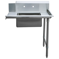 Omcan 28483 Commercial Right-Side Soiled Dish Table, 36-Inch