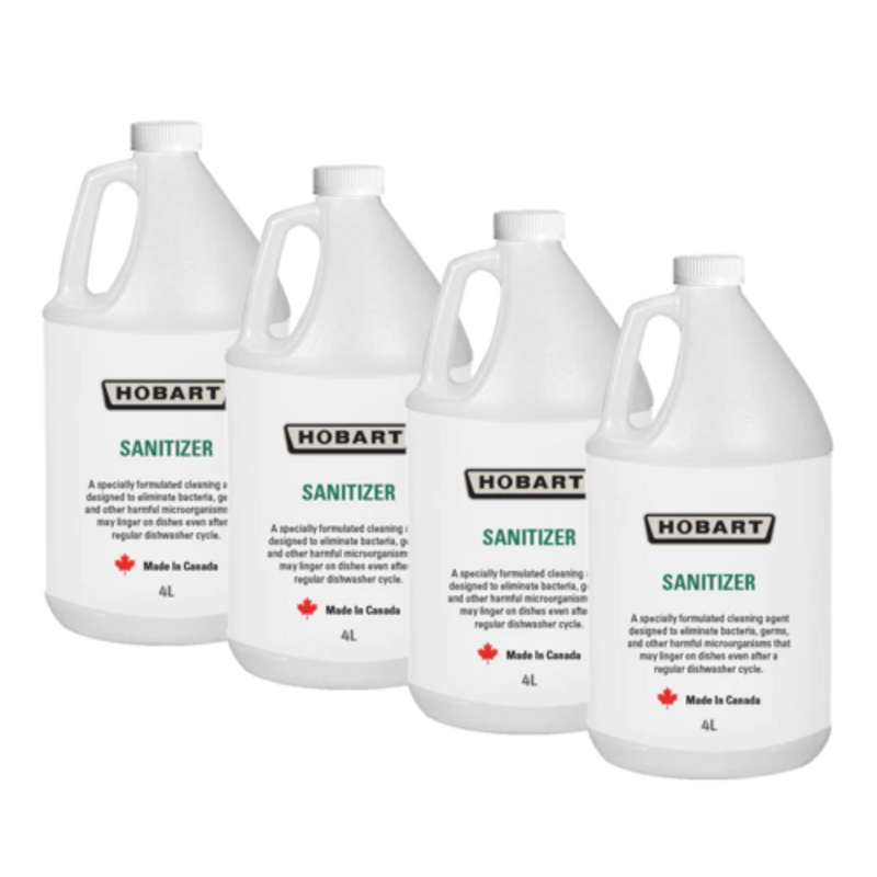 Hobart 4-Litre Liquid Dishwashing Sanitizer Case for High-Temp Machines